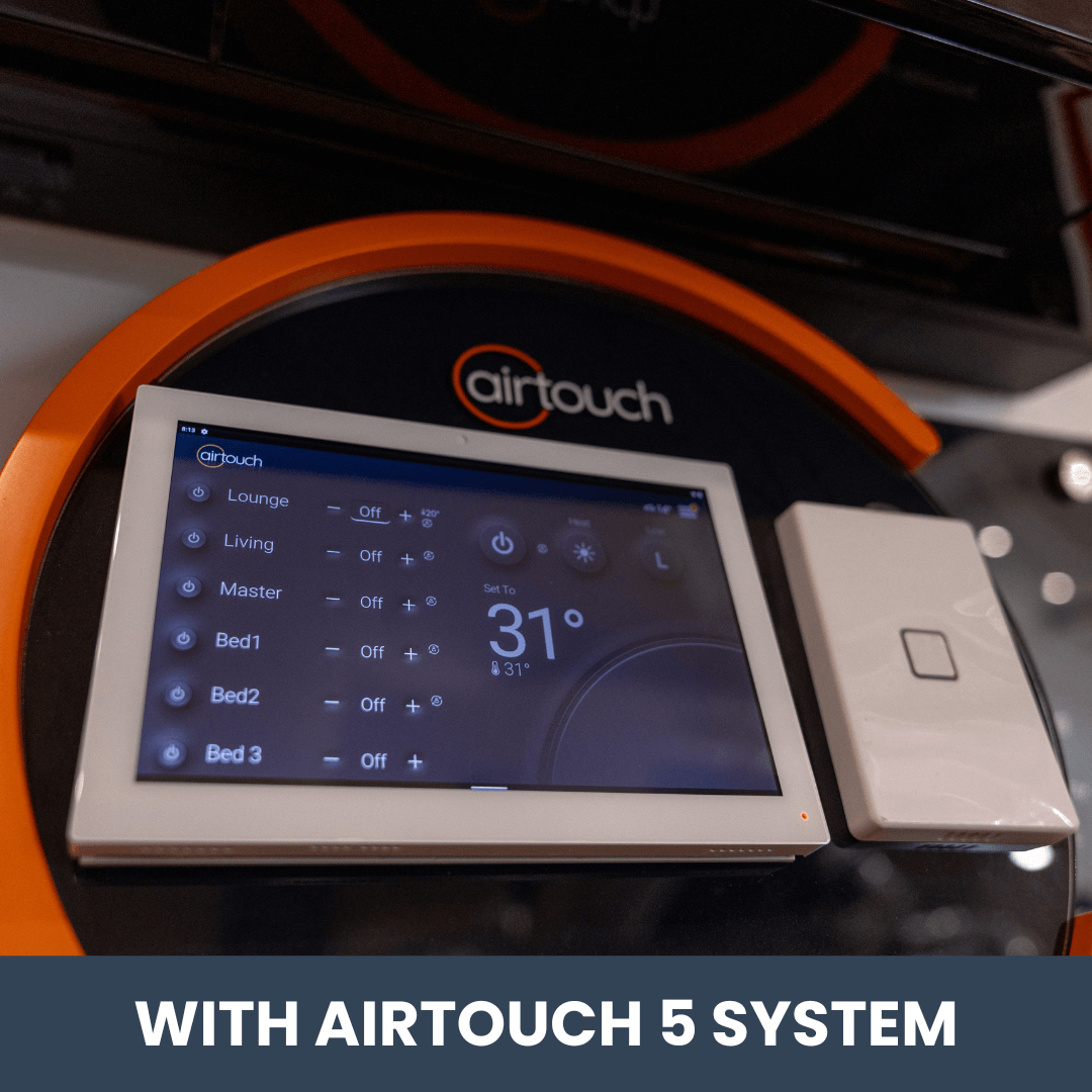 Airtouch5 smart controller wall unit for launceston homes