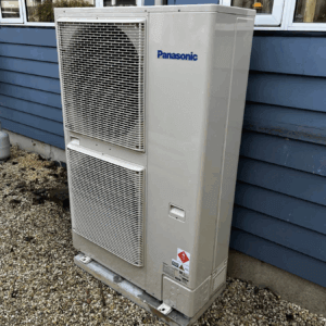 Panasonic ducted reverse cycle system installed in a Launceston home